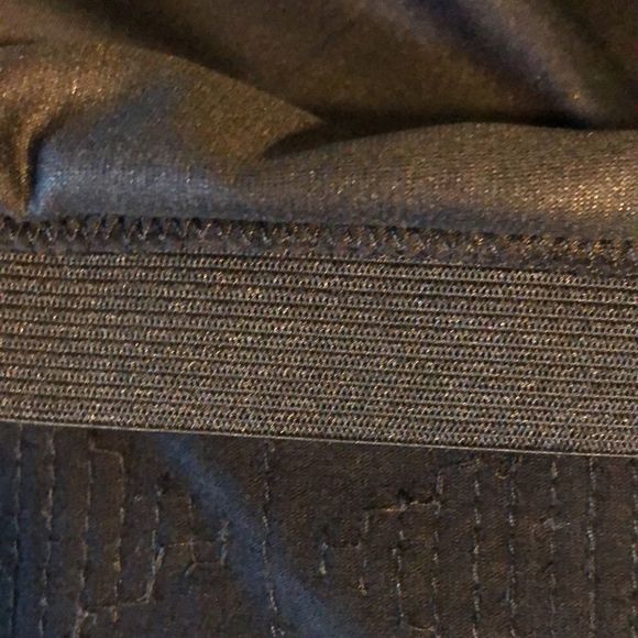 Express Med. Women's Sequin Mini Skirt Sparkle Geometric Pattern Lines Stretchy - Picture 14 of 15